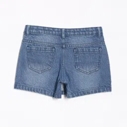 Allen Solly Kids Blue Regular Fit Shorts image 2