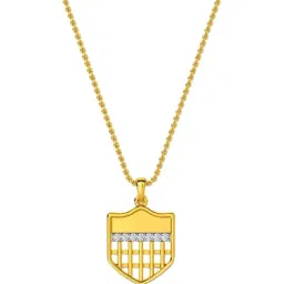 Kisna Diamond & Gold Jewellery 18k Gian Pendant-image-52