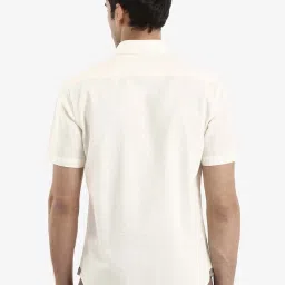 Rare Rabbit White Boxy Fit Stripes Shirt image 2