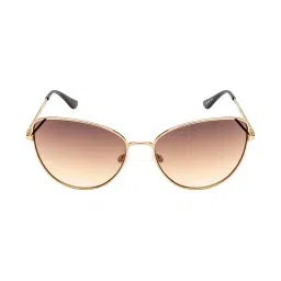 Opium Brown UV Protection Cat Eye Sunglasses for Women image 2