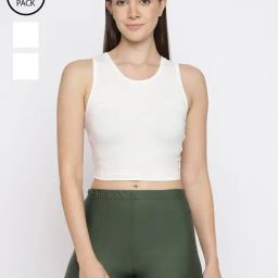 La Intimo Cream, Cream, Cream Teeny Weeny Camisole (Pack of 3)-picture-40