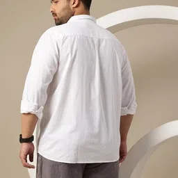 Sztori Men Plus Size Premium Pure Cotton Casual Shirt image 4