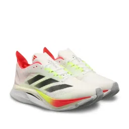 Adidas Men's ADIZERO BOSTON 12 M White Running Shoes image 2