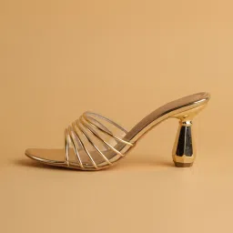 Eridani Women's Amelia Gold Stilettos image 2