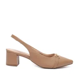 Van Heusen Women's Beige Sling Back Sandals-picture-20