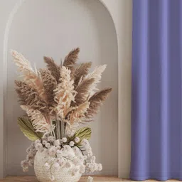 Parda Online Lavender Black Out Window Curtain image 2