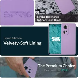 Sprig Back Cover for Oppo Reno 11 5G (Purple) image 2