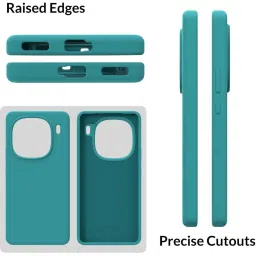 Sprig Back Cover for IQOO 12 (Blue) image 2