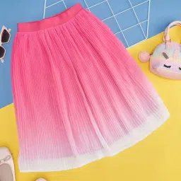 Pantaloons Junior Bubblegum Pink Regular Fit Skirt-picture-43