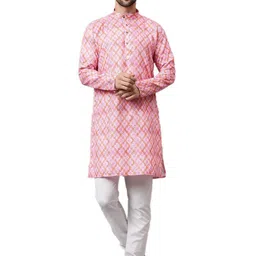 UNLIMITED Men Geometric Printed Kurta-picture-16