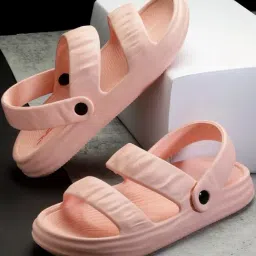 Asian Women's Pink Sling Back Sandals-picture-27