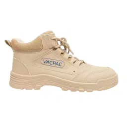 VAC PAC Steel Toe Safety Shoes High Ankle PU Sole Light Weight UK 9.5 Brown-image-44
