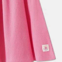 R&B Kids Pink Regular Fit Dress image 4