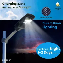 Homehop 30W All in One Solar LED Street Lights with Remote image 2