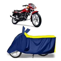 Auto Pearl Two Wheeler Cover for TVS Star Sport - Yellow, Blue-picture-31