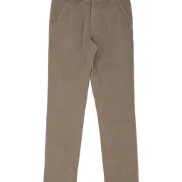 Gini & Jony Kids Brown Cotton Trousers-picture-25