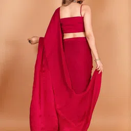 Charan Kanya Satin Saree image 3