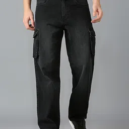HangerLoop Men Straight Fit Mid-Rise Light Fade Jeans-image-12