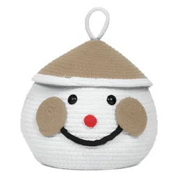 Myntra Elegant Homes Beige Cotton Reusable Multi-Utility Organisers image 4