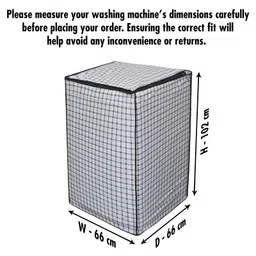 Dream care Fully Automatic Top Load Waterproof Washing Machine Cover for Samsung/ IFB/ LG/ Godrej/ Whirlpool/ Bosch/ 8 Kg image 5