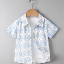 RAVYA TRENDZ Boys Classic Printed Casual Shirt image 5