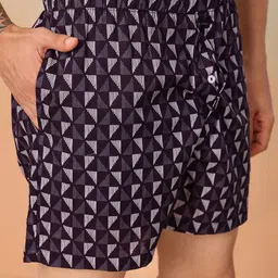 Mast & Harbour Men Pack of 2 Printed Pure Cotton Boxers MNH-KEN-MBOX- PRINT-02ABI image 5