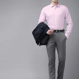 van heusen V Dot Slim Fit Pure Cotton Formal Shirt image 4