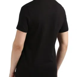 Tommy Hilfiger Black Regular Fit T-Shirt image 2