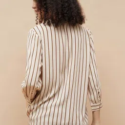 Fame Forever By Lifestyle Beige Regular Fit Printed Top image 2