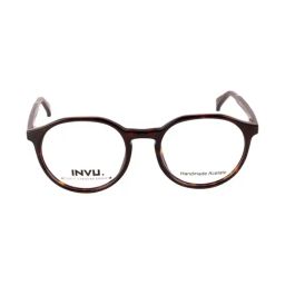 INVU A4005B Brown Full Rim Round Frame-picture-23