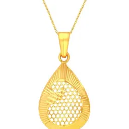 Malabar Gold and Diamonds 22k Gold Pendant without Chain for Women-picture-34