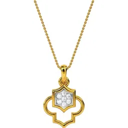 Kisna Diamond & Gold Jewellery 14k Baruni Pendant-image-47