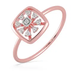 Malabar Gold and Diamonds 18k Rose Gold Diamond Ring-picture-27