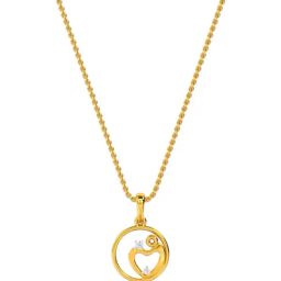 Kisna Diamond & Gold Jewellery 18k Percie Pendant-picture-0
