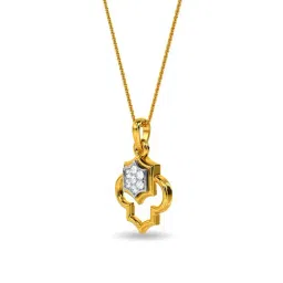 Kisna Diamond & Gold Jewellery 18k Baruni Pendant image 4
