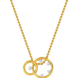 Kisna Diamond & Gold Jewellery 14k Gretta Pendant-image-38