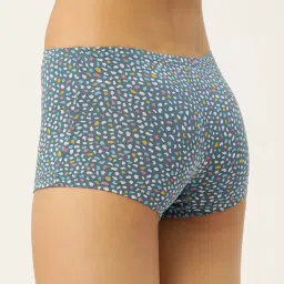 Leading Lady Multicolor Printed Boy Shorts - Pack of 3 image 2