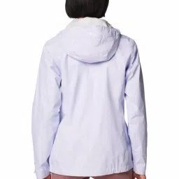 Columbia Snow White Plain Rain Jacket image 2