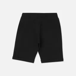 Pepe Jeans Kids Black Graphic Print Shorts image 2