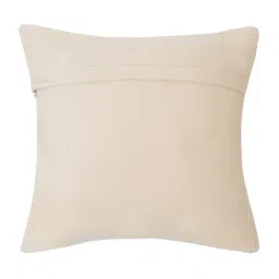 HOSTA HOMES Cream Velvet Geometric Golden Foil Cushion Covers - Set of 2 image 3