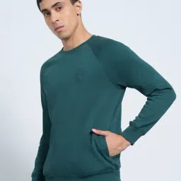 Sf Jeans By Pantaloons Green Regular Fit Sweatshirt image 3