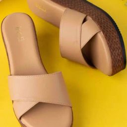 Inc.5 Women's Beige Casual Wedges-picture-31