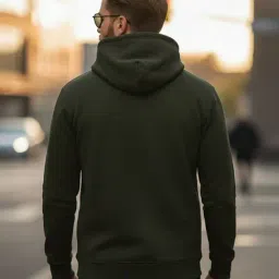 Mack Jonney Green Regular Fit Hoodie image 2