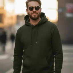 Mack Jonney Green Regular Fit Hoodie-picture-29