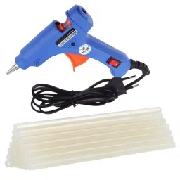 Fadman 20 W Hot Melt Mini Glue Gun with 10 Sticks Standard Temperature Blue 7 mm Stick Dia., FADMANBLUEMINI20WT10ST-picture-39
