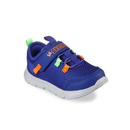 Skechers Kids-Boys Blue Woven Design Sneakers-picture-36