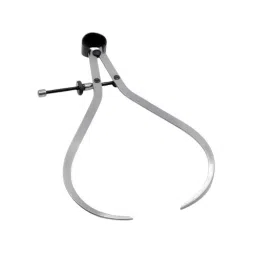 A.D INTERNATIONAL Quick Release Wheel Spring Caliper Divider Size 6 inch (150 mm) Silver Color for Fast and Accurate Measurements, 71-GQKS-Z5R5 (Pack of 3) image 3