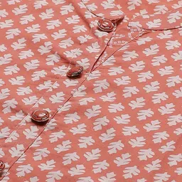 Jyoti Women Ethnic Motifs Printed Regular Pure Cotton Kurta with Palazzos image 4