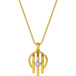 Kisna Diamond & Gold Jewellery 18k Eviana Diamond Pendant-picture-27