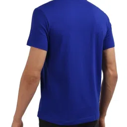 Calvin Klein Sapphire Blue Regular Fit Printed T-Shirt image 2